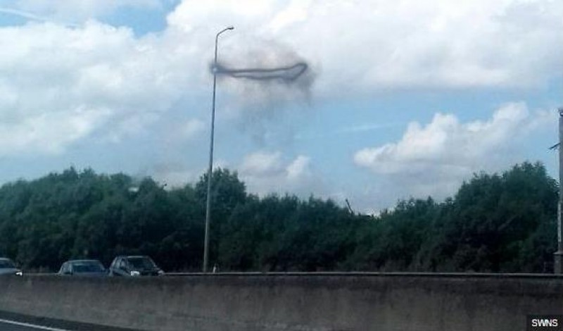 O estranho anel sobre Yorkshire.