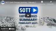 Retrospectiva Fevereiro 2021: Extremos do clima, erupções vulcânicas, meteoros, e muito mais... (vídeo)