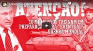 E OUVIREIS FALAR DE GUERRAS E RUMORES DE GUERRAS... (Mt 24, 6)       10 mil russos treinam em preparação para eventual guerra mundial (vídeo)