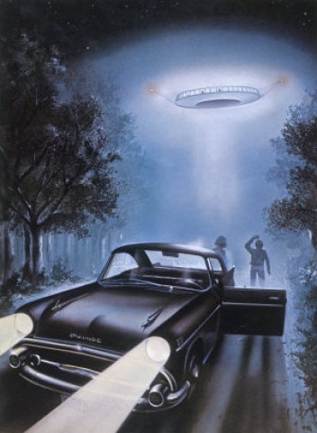 Referencia gráfica de la abducción de Betty y Barney Hill.