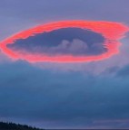 O que será isto nos céus de Oslo?