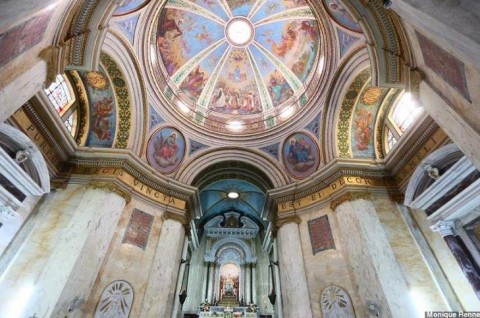 Cúpula do Mosteiro Stella Maris.