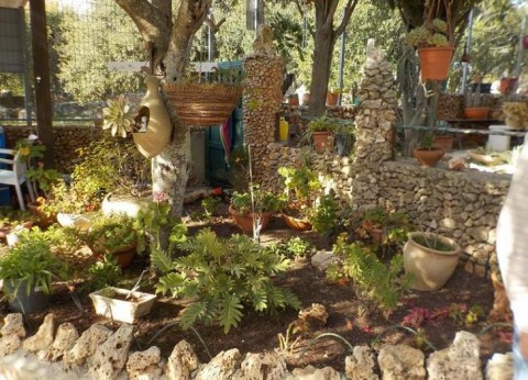 Jardins do Mosteiro El Muhraqa. 