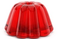 Do que é feita a maioria das gelatinas compradas do mercado?