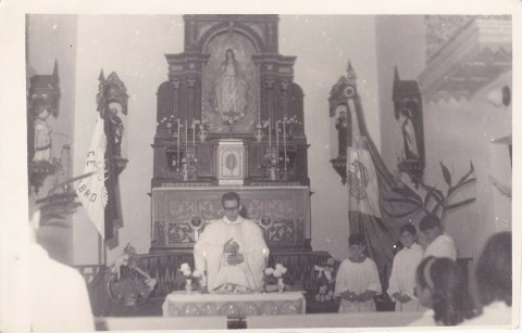 Interior da Igreja Nossa Senhora da Graça.