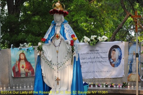 Nossa Senhora das Rosas, auxílio das Mães. 